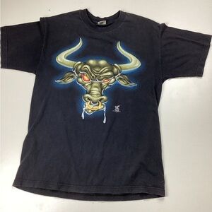 1998 Hyland Vintage Dwayne Johnson The Rock  Layin’ The Smack Down WWF tshirt